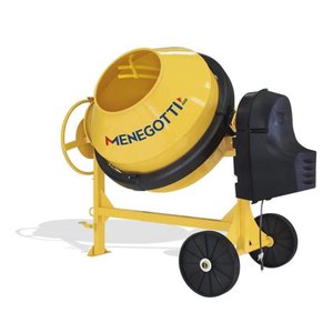 Betoneira 400L Prime Com Motor Monofásico 2Cv 110V 60Hz 4P Roda Plastica Menegotti