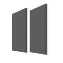 Ver imagem 1 de Painel Acústico Bl Acoustic 1502 - 120x60cm - Cinza Escuro - 50mm