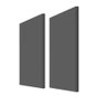 Painel Acústico Bl Acoustic 1502 - 120x60cm - Cinza Escuro - 50mm - 1
