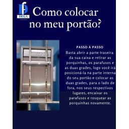 Caixa Correio Carta Portão Grade/embutir(grande) Branca C/cadeado - 4