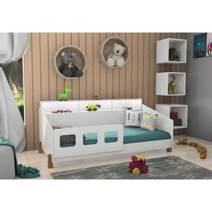 Cama de Criança Mavi Montessoriana Juvenil Branco