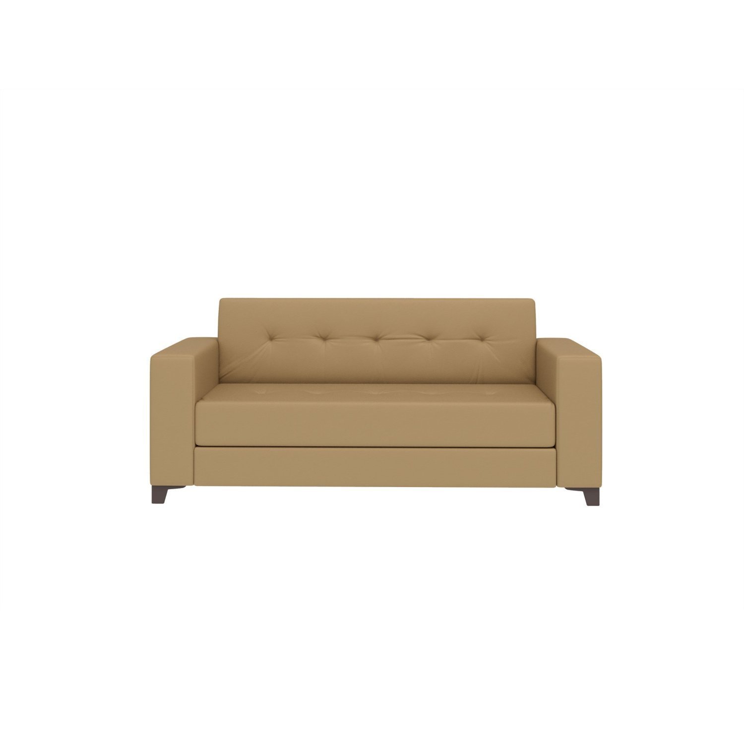 Sofá Bronze 3 Lugares Corino 191cmx83cm - 2