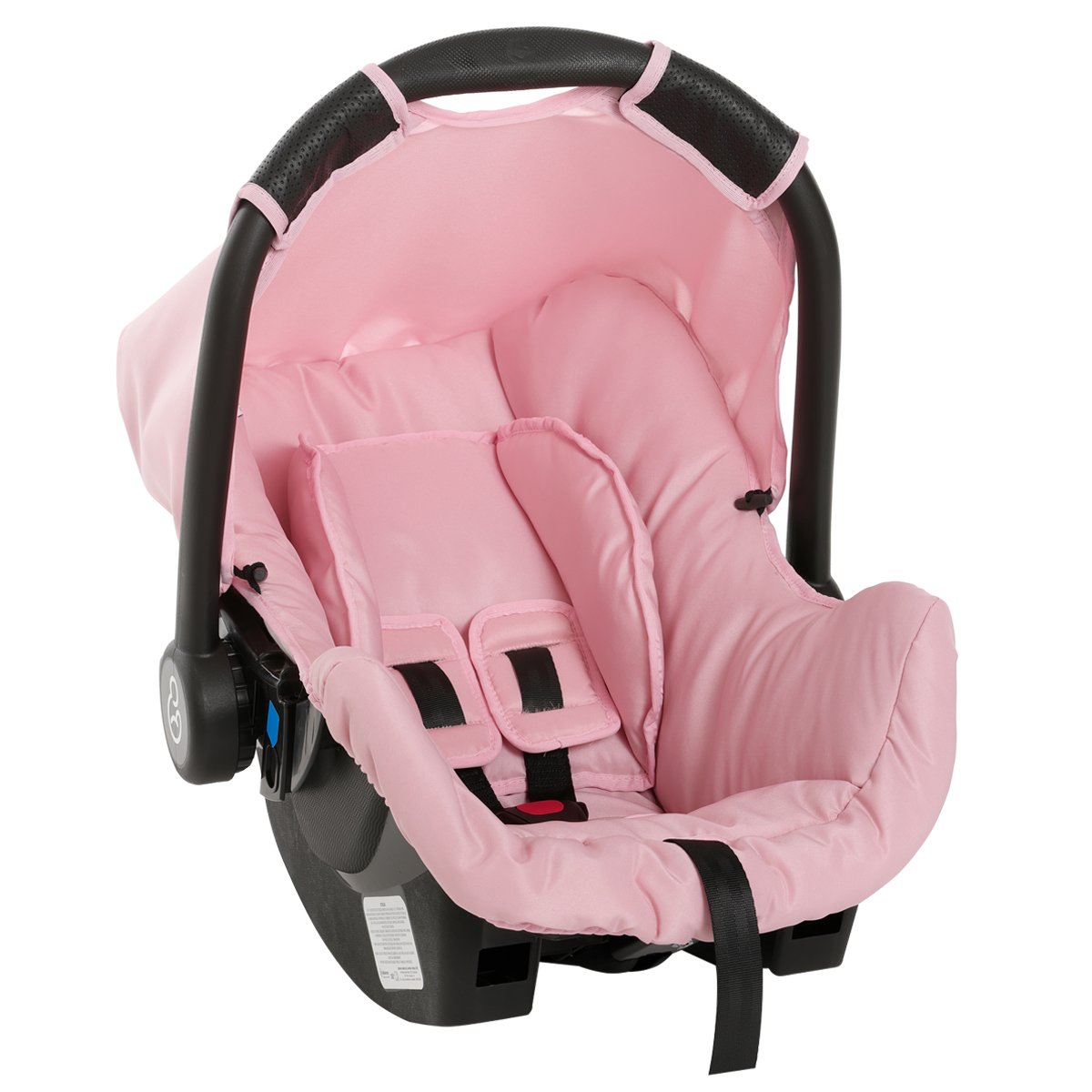 Bebe Conforto Cadeirinha Auto Infantil 0 Até 13Kg Dispositivo de Retenção Grid Rosa Galzerano Bebê C