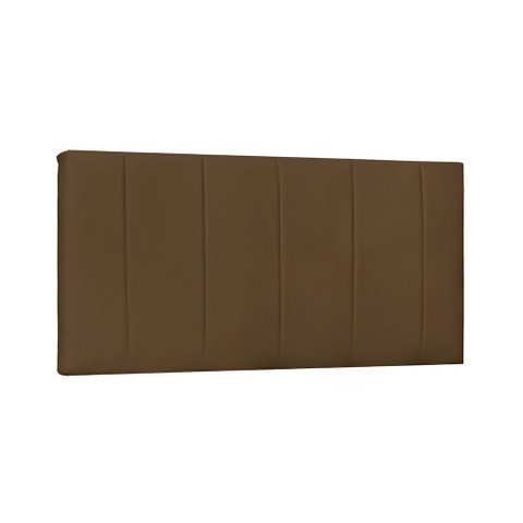 Painel de Cama 160cm Cristal Suede Caramelo - Lucadi Home