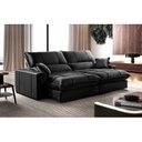 Ver imagem 1 de Sofá Retrátil e Reclinável 4 Lugares 260cm com Molas Ensacadas e Pillow Top Eros