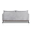 Ver imagem 7 de Sofá Living 3 Lugares com Pés de Ferro Almofadas Soltas 220cm Saiph Bouclê Cinza G63 - Gran Belo