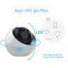 Camera Wifi Ip Baba Eletrônica Gira 360 Graus 1080p Com Sensor De Movimento Áudio Infravermelho - 8