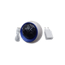 Camera Wifi Ip Baba Eletrônica Gira 360 Graus 1080p Com Sensor De Movimento Áudio Infravermelho - 10