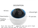Ver imagem 5 de Camera Wifi Ip Baba Eletrônica Gira 360 Graus 1080p Com Sensor De Movimento Áudio Infravermelho
