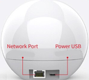 Ver imagem 4 de Camera Wifi Ip Baba Eletrônica Gira 360 Graus 1080p Com Sensor De Movimento Áudio Infravermelho