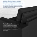 Ver imagem 6 de Sofá Cama Retrátil e Reclinável 3 Lugares 200cm Veludo Palmeira CabeCasa MadeiraOriginals