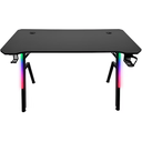 Ver imagem 1 de Mesa Gamer Kalkan Illumi Escrivaninha Iluminação Rgb Preta