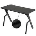 Ver imagem 2 de Mesa Gamer Kalkan Illumi Escrivaninha Iluminação Rgb Preta