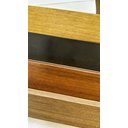 Ver imagem 3 de Kit 2 Quadros Decorativo Linhas e Formas Orgânicas Abstratas 70x50cm sem Vidro Cor:spice