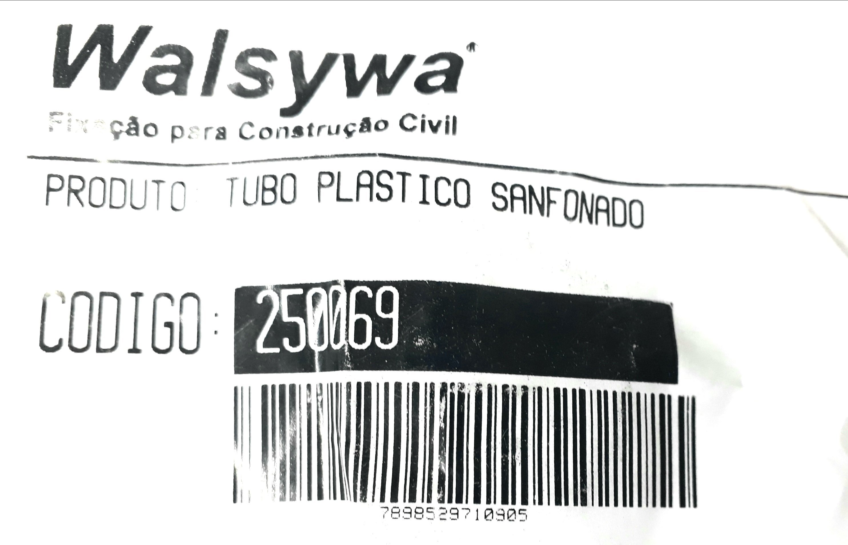 Tubo Plástico Sanfonado Walsywa - Dfg40 / Dsi90 - 5