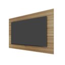 Ver imagem 3 de Painel para TV até 42 Polegadas 136CMX90CM 1 Prateleira PA2915 Marrom