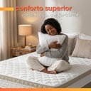 Ver imagem 7 de Cama Box Baú Solteiro Espuma Ortopédica Onix D45 88x188x61cm Hellen - Suporta até 150 kg