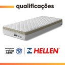 Ver imagem 6 de Cama Box Baú Solteiro Espuma Ortopédica Onix D45 88x188x61cm Hellen - Suporta até 150 kg