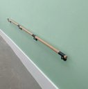 Ver imagem 1 de Corrimão de Madeira Modular Tubular 270x3,8cm