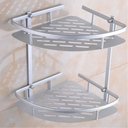 Ver imagem 4 de Suporte Porta Shampoo Sabonete Banheiro Kit 25 Und Aluminio Organizador Sabao Prateleira Casa