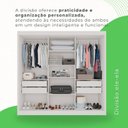 Ver imagem 7 de Guarda-roupa Casal 3 Portas 4 Gavetas Atenas