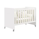 Ver imagem 2 de Berço Evolution 4 em 1 | 100% MDF para Colchão 130x70 cm | Branco/Fosco