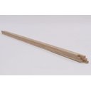 Ver imagem 1 de Kit 6 Ripas Aplainadas de Pinus Tratado com Nós 4x3x290 Centímetros - Pensemadeiras - Natural Único