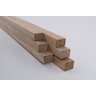 Kit 6 Ripas Aplainadas de Pinus Tratado com Nós 4x3x290 Centímetros - Pensemadeiras - Natural Único - 2