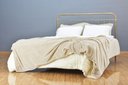 Ver imagem 6 de Cama de Ferro Patente King - sem Peseira - Ouro Envelhecido Icamas