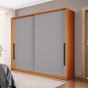 Ver imagem 1 de Guarda Roupa 180,1cm com 2 Portas de Correr e 2 Gavetas 240844 Lisboa Politorno Móveis