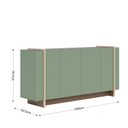 Ver imagem 5 de Buffet para Sala de Jantar 4 Portas 160cm Copacabana