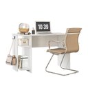 Ver imagem 4 de Escrivaninha/ Mesa Gamer Branco 3875 - Qmovi