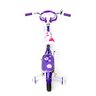 Bicicleta Infantil Unitoys Princess Aro 16 Roxo com Cestinha - 4