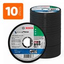 Ver imagem 1 de Kit 10 Discos de Corte para Esmerilhadeira Inox 4.1/2 7/8 Standard Reto Profissional - Bosch