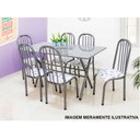 Ver imagem 3 de Pé De Mesa Base Para Tampo Pedra Granito 1,50 Sala De Jantar Ql Texturizado