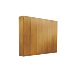 Guarda Roupa Casal 6 Portas 4 Gavetas Uberaba 100% Mdf 15mm - Valverde: Cinamomo - 1