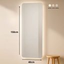 Ver imagem 7 de Espelho Orgânico Decorativo de Parede Urban 150x40cm com Iluminação Led e Moldura Lopazzi