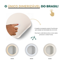 Ver imagem 6 de Espelho Orgânico Decorativo de Parede Urban 150x40cm com Iluminação Led e Moldura Lopazzi