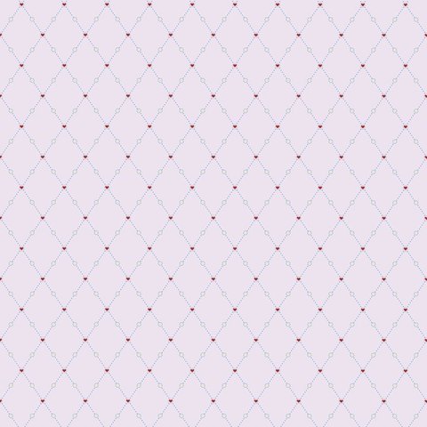 PAPEL DE PAREDE KANTAI HELLO KIDS - GEOMÉTRICO ROSA CLARO