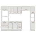 Ver imagem 4 de Cozinha Compacta 250086 5 Peças Amara Branco Politorno Móveis