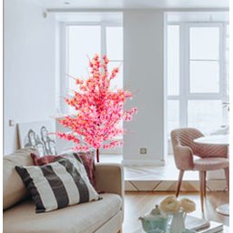 Planta Artificial Árvore Lírio Rosa com 1,60 Metros de Altura - 6
