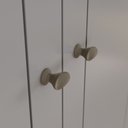 Ver imagem 6 de Conjunto Quarto Casal Guarda Roupa 6 Portas e Cômoda 4 Gavetas Americano Henn