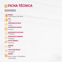 Ver imagem 7 de Guarda Roupa Casal Coliseu 100 Mdf 6 Portas e 6 Gavetas Moderna Mobília