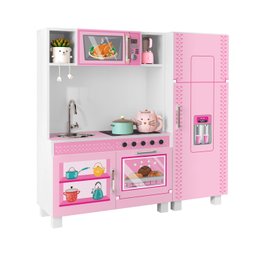 Cozinha Infantil Completa Charme de Brinquedo Grande - 2