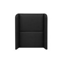 Ver imagem 3 de Cabeceira Estofada Ideal para Cama de Solteiro 100cm - Preto