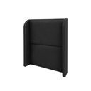 Ver imagem 5 de Cabeceira Estofada Ideal para Cama de Solteiro 100cm - Preto