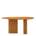 Ver imagem 2 de Mesa de Jantar Isis 135cm Orgânica Cinamomo - Leifer
