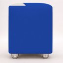 Ver imagem 4 de Puff Decorativo Urban Corino para Sala Quarto Hall de Entrada Compacto Assento Extra Azul Royal