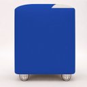 Ver imagem 2 de Puff Decorativo Urban Corino para Sala Quarto Hall de Entrada Compacto Assento Extra Azul Royal