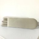 Ver imagem 2 de Cabeceira Modulada Estofada Adesiva Nuvem 1 Módulo 60x20cm Branco Gelo